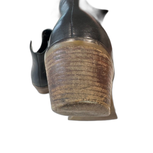 Cole Haan Abbot Black Leather Booties Size 8.5 - Picture 9 of 10